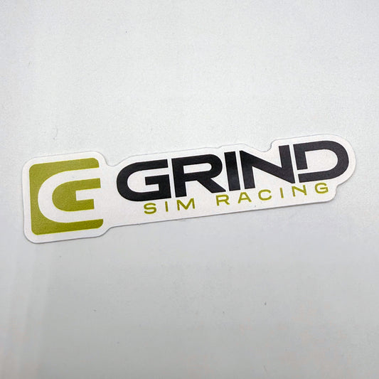Grind Sim Racing Logo Sticker