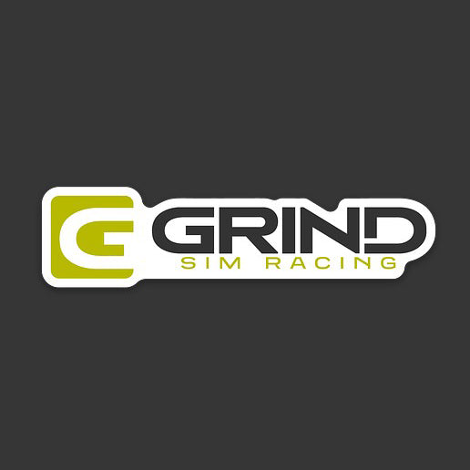 Grind Sim Racing Logo Sticker