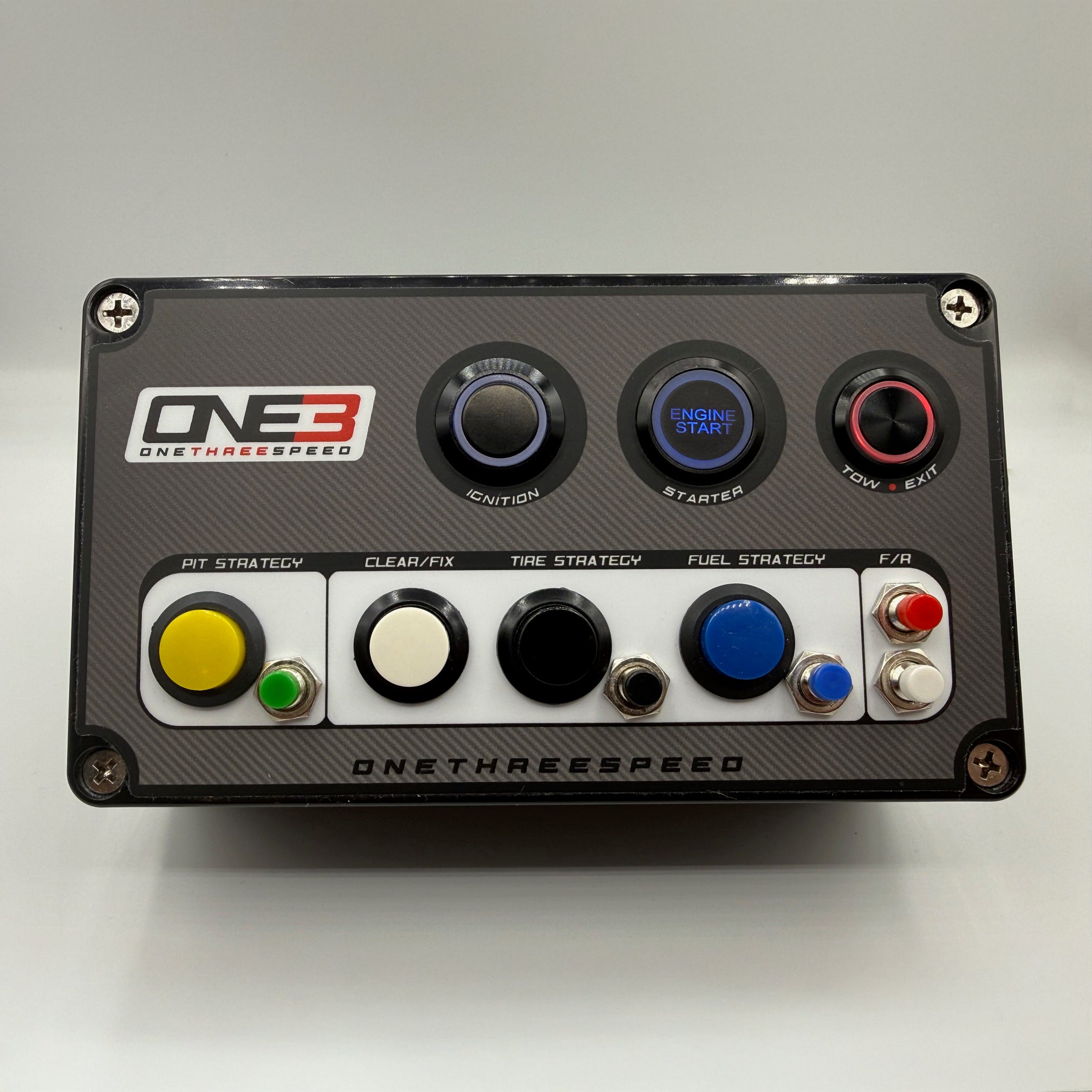 box one racing x1 button box review: ultimate control ... ONE3 Speed Gen3 Mini Button Box – Grind Sim Racing