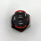 16MM Momentary Button LED Backlit Blue