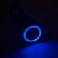 16MM Momentary Button LED Backlit Blue