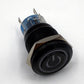 19MM Momentary POWER Button LED Backlit Green