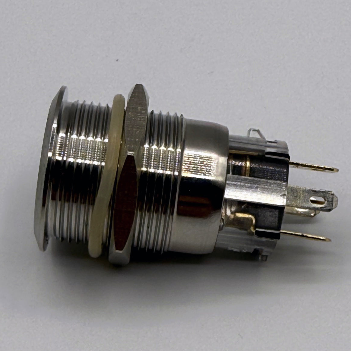 19MM Momentary Engine Start Button LED Backlit Blue