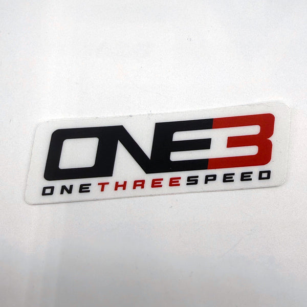 Quick One Sticker ONE3 Speed Rig Sticker – Grind Sim Racing